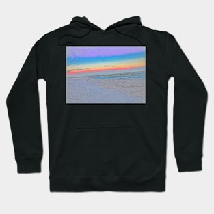 Pensacola Beach at sunrise, in a pastel look Hoodie